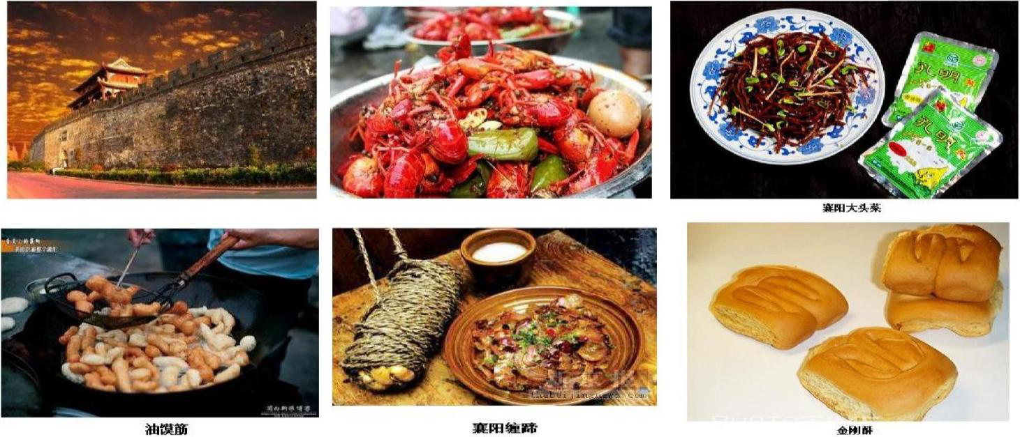 湖北古隆中、唐城、香水河、襄陽古城